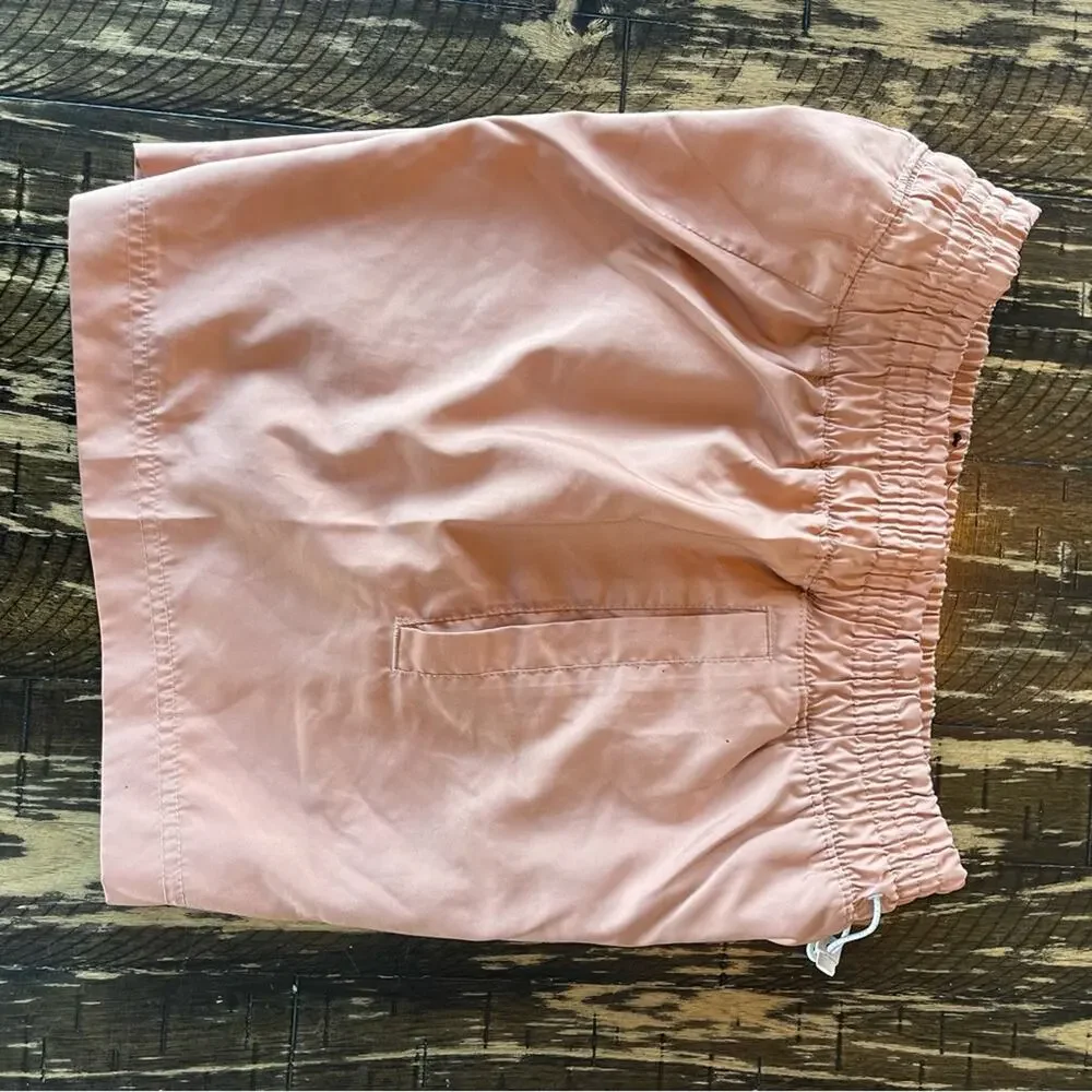 NIKE - Coral Swoosh Athletic Shorts - SMALL